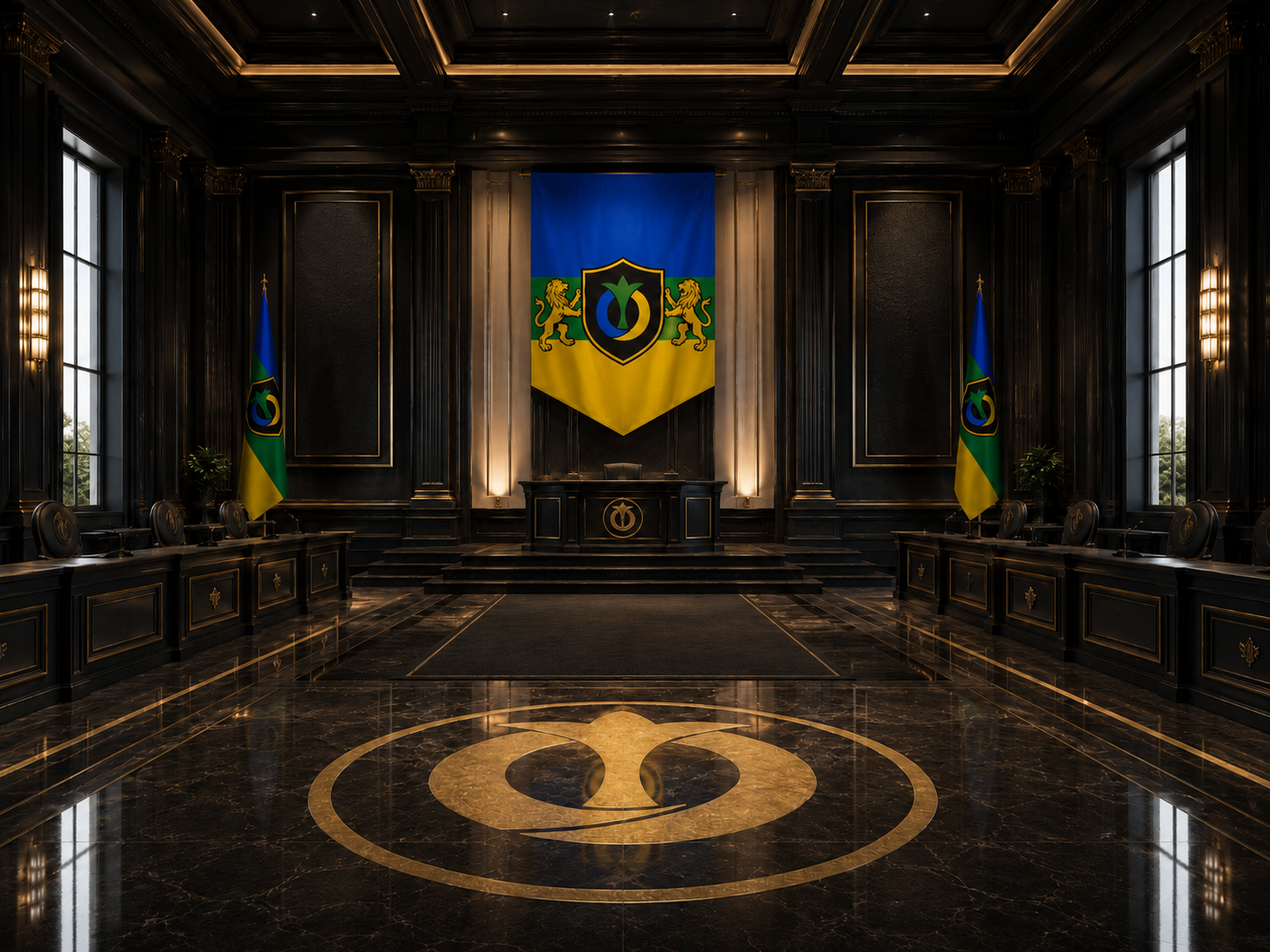 The Kumaya World Council Chamber